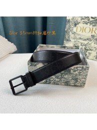 Replica Cheap Dior calf leather 35MM BELT M0471S Tl10927Mq48