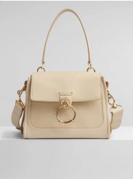 Replica Chloe Original Calfskin Leather Bag C1142L cream Tl17888Ix66