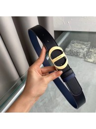 Replica DIOR-ID BELT Raspberry Smooth Calfskin 35 MM B0114UM black Tl11039UD97