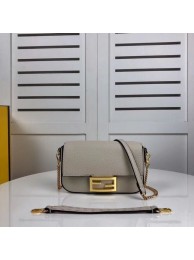 Replica Fendi BAGUETTE leather bag F2467 beige Tl13022BB13