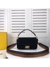 Replica FENDI fabric bag F0386 black Tl13036Kg43