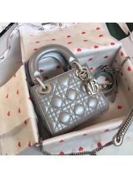 Replica MINI LADY DIOR-TAS VAN LAMSLEER M15P grey Tl9238zR45