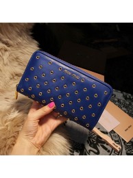 Replica miu miu Nappa Leather Wallet 5M1103 Royal Tl18640VA65