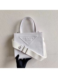 Replica Prada Drill tote bag 1BG382 white Tl5938TN94