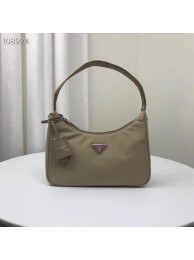 Replica Prada Re-Edition 2000 nylon mini-bag 1NE515 Khaki Tl6318zR45