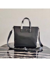 Replica Prada Re-Edition nylon tote 1BD071 2VG064 black Tl6084ls37