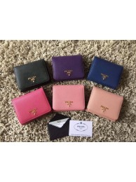 Replica Prada Saffiano Leather Tri-Fold Wallet 1MH524 Tl6713Vi77