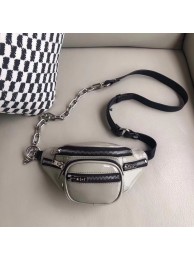 Replica Top Alexander Wang leather Mini-pocket 0002 grey Tl15799Vx24