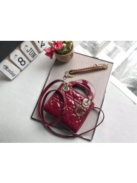 Replica Top Dior MINI LADY DIOR CALFSKIN BAG M0505O burgundy Tl9257Cq58