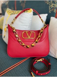 Replica VALENTINO GARAVANI Loco Calf leather bag V2028 red Tl19275aG44