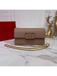 Replica VALENTINO Origianl Leather Bag V0018 Nude Tl19554Jw87