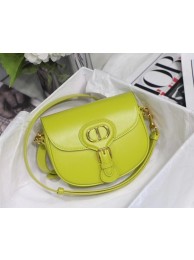 SMALL DIOR BOBBY BAG Box Calfskin M9317U Lemon Tl8589Hn31