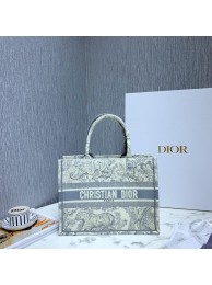 SMALL DIOR BOOK TOTE Embroidered M1296-3 Tl8992aM39