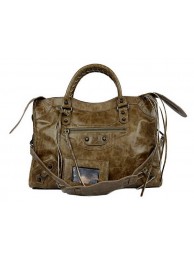 Top Balenciaga Classic Velo Bags 084332S Khaki Tl16246yq38