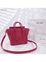 Top CELINE NANO LUGGAGE BAG IN LAMINATED LAMBSKIN 189244-16 Tl4931yq38