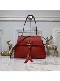 Top VALENTINO Origianl Leather Bag V0012 Red Tl19567lE56