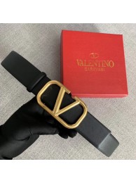 Valentino Leather Belt wide 4.0CM 3598 black Tl20773JD28