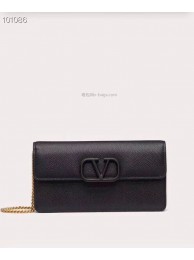 VALENTINO Origianl Leather Bag V0018 black Tl19557jo45