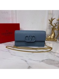 VALENTINO Origianl Leather Bag V0018 blue Tl19555Lp50