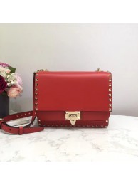 VALENTINO Origianl leather shoulder bag 3005 red Tl19494oK58