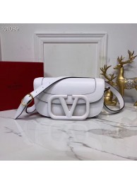 VALENTINO Origianl leather shoulder bag V0030A white Tl19539Hn31