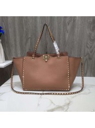 VALENTINO Rockstud large tote 0973 apricot Tl19639zS17