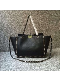 VALENTINO Rockstud large tote 0973 black Tl19644MO84