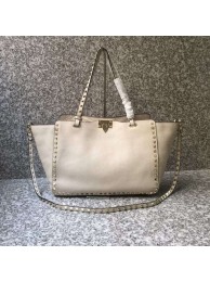 VALENTINO Rockstud large tote 0973 white Tl19646HW50