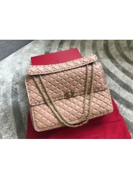 VALENTINO Spike quilted leather large shoulder bag 0027 pink Tl19731Gp37