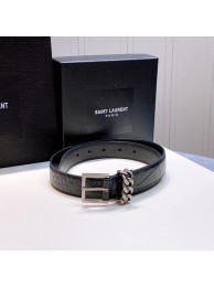 YSL Leather 30MM BELT 0236 Tl15597rJ28